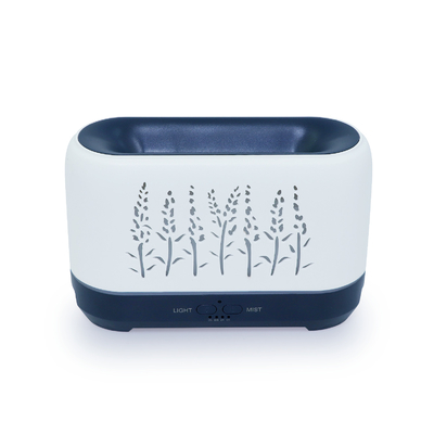Diffuseur ultrasonique d'huile essentielle d'humidificateur d'air d'Aromatherapy de ménage de fabricant de brume Electri de flamme blanche de 24V5W