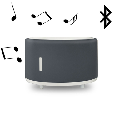 Lumières colorées ultrasoniques du haut-parleur 7 LED de musique d'USB Bluetooth d'humidificateur changeant des diffuseurs d'huile essentielle d'Aromatherapy